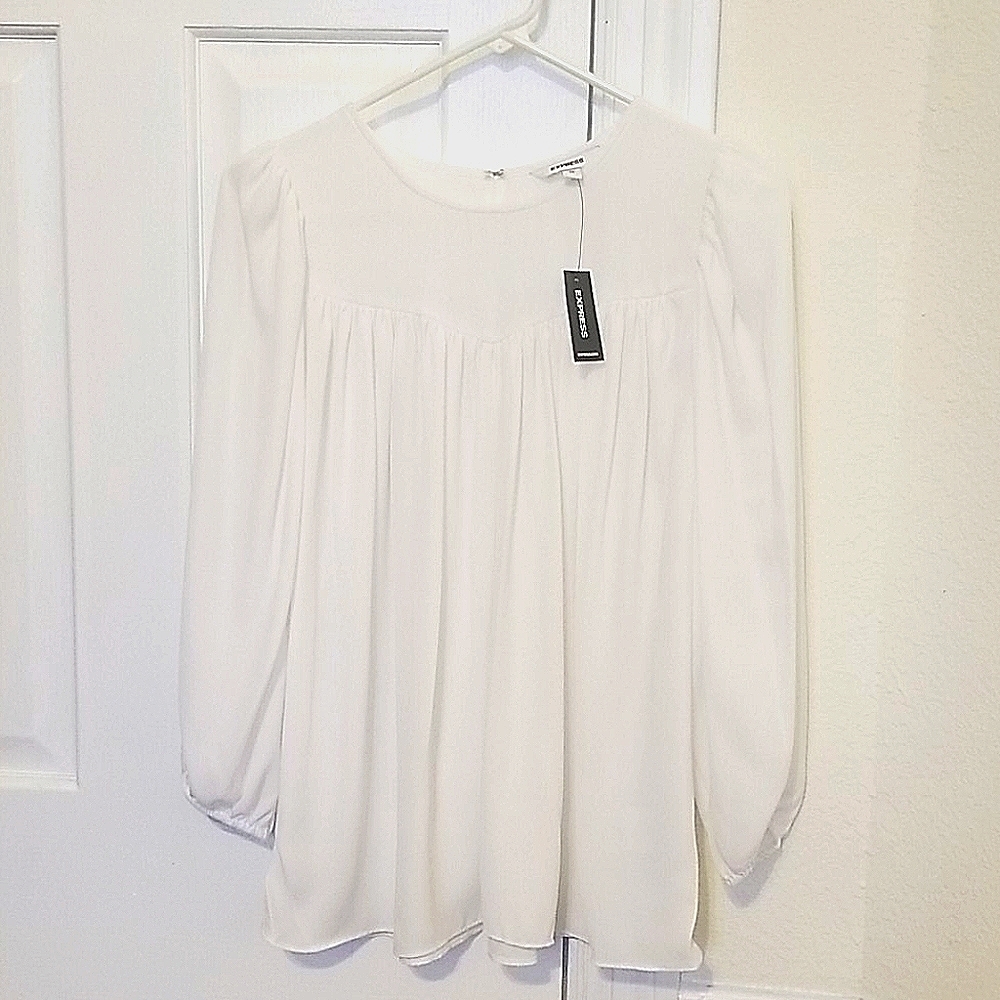 Express Puff Sleeve Blouse XS